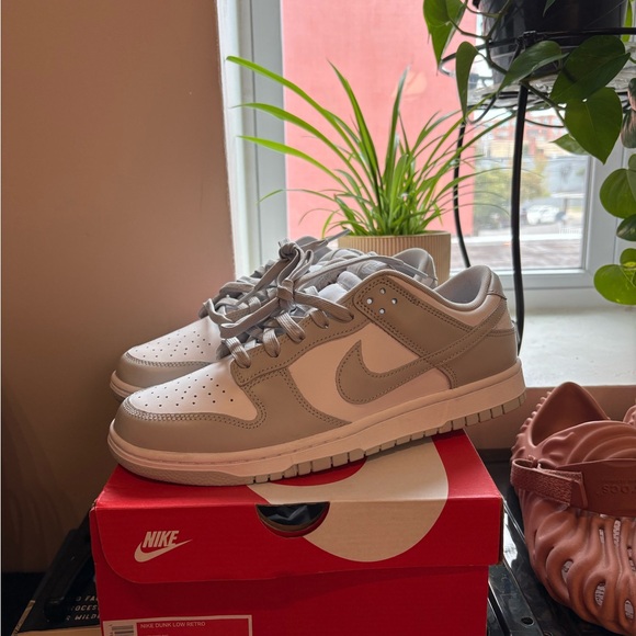 Nike Dunk Gray and White - Picture 1 of 6